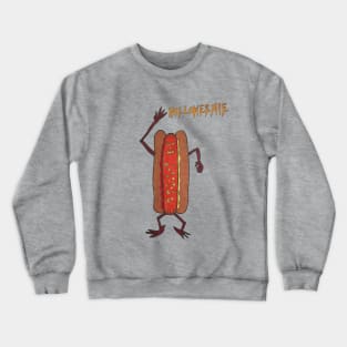 Halloweenie Crewneck Sweatshirt